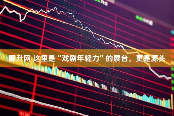 顺升网 这里是“戏剧年轻力”的展台，更是源头